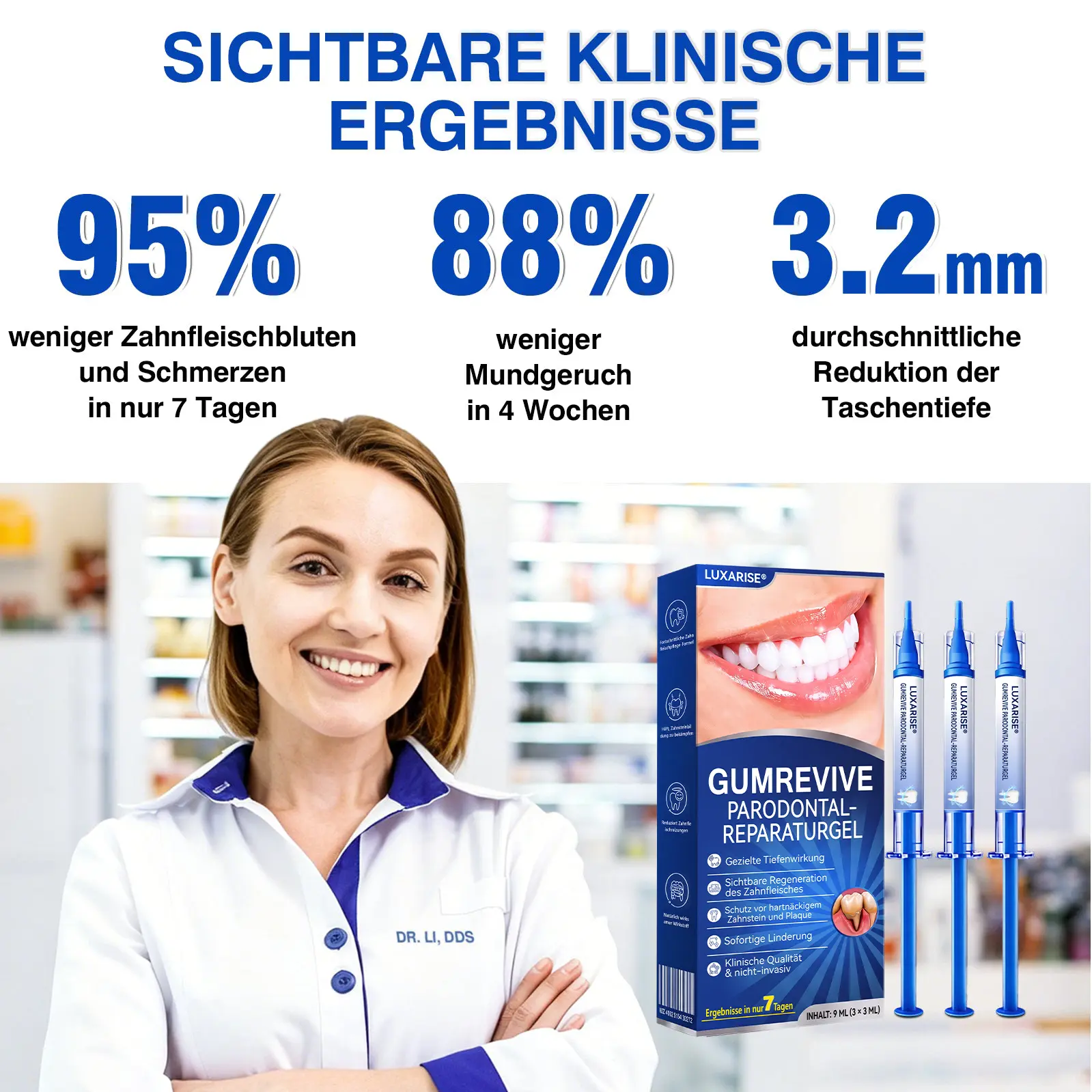 𝐋𝐮𝐱𝐚𝐫𝐢𝐬𝐞® GumRevive Parodontal-Reparaturgel