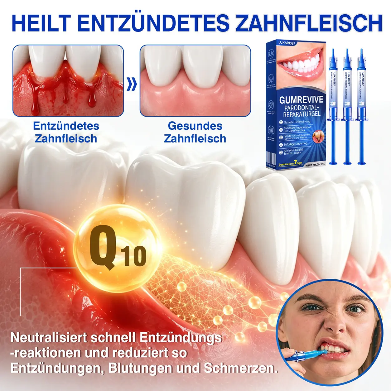 𝐋𝐮𝐱𝐚𝐫𝐢𝐬𝐞® GumRevive Parodontal-Reparaturgel