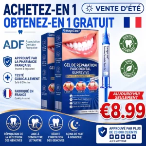 Garageline® GumCare Pro – Soin buccal nocturne de précision