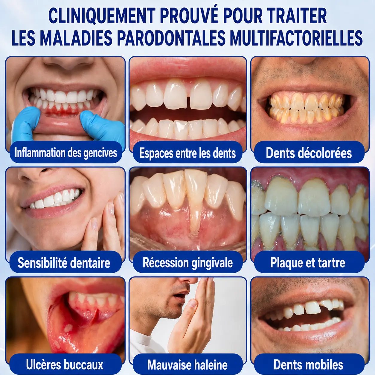 Garageline® GumCare Pro – Soin buccal nocturne de précision