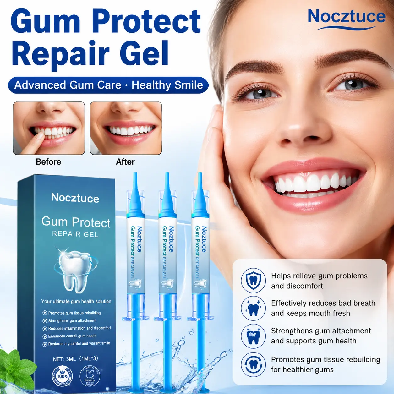 Nocztuce GumCare Support Gel